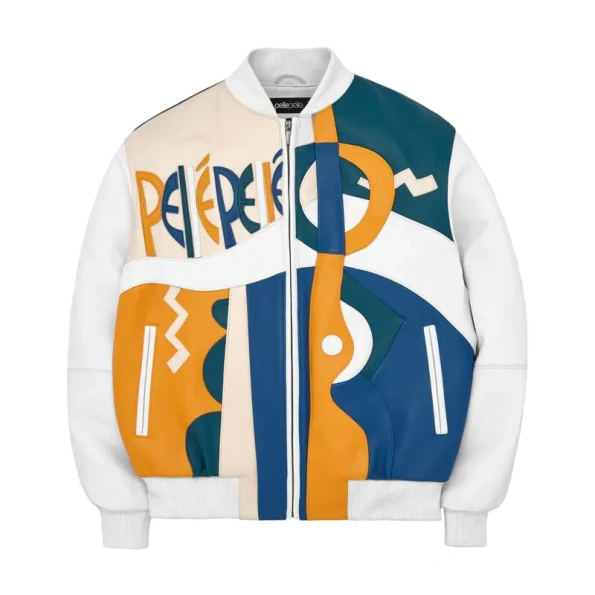 Pelle Pelle White Picasso Leather Jacket,pelle pelle,pelle pelle picasso plush jacket,pelle pelle store,pelle pelle leather jacket,black leather jackets,leather jacket,pelle pelle jacket