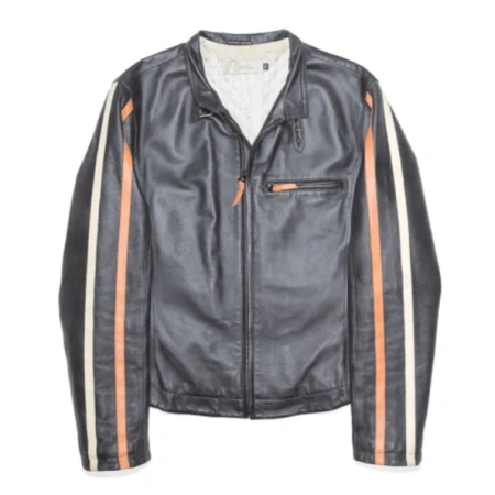 Pelle Pelle Grey Biker Zipper Jacket