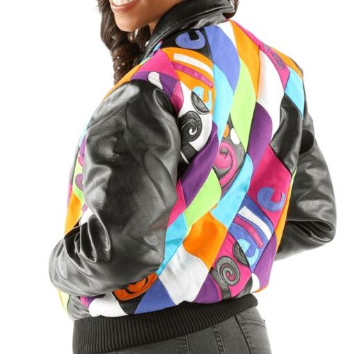 Pelle Pelle Women Retro Diamond Jacket | Multicolor Jacket