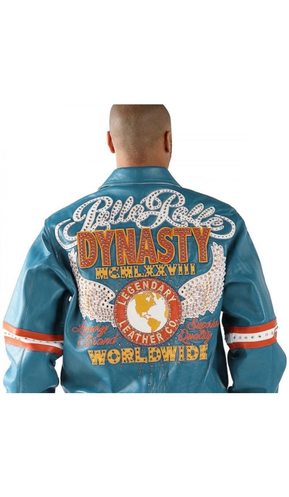 Pelle Pelle Dynasty Leather Turquoise Jacket | Men Jacket