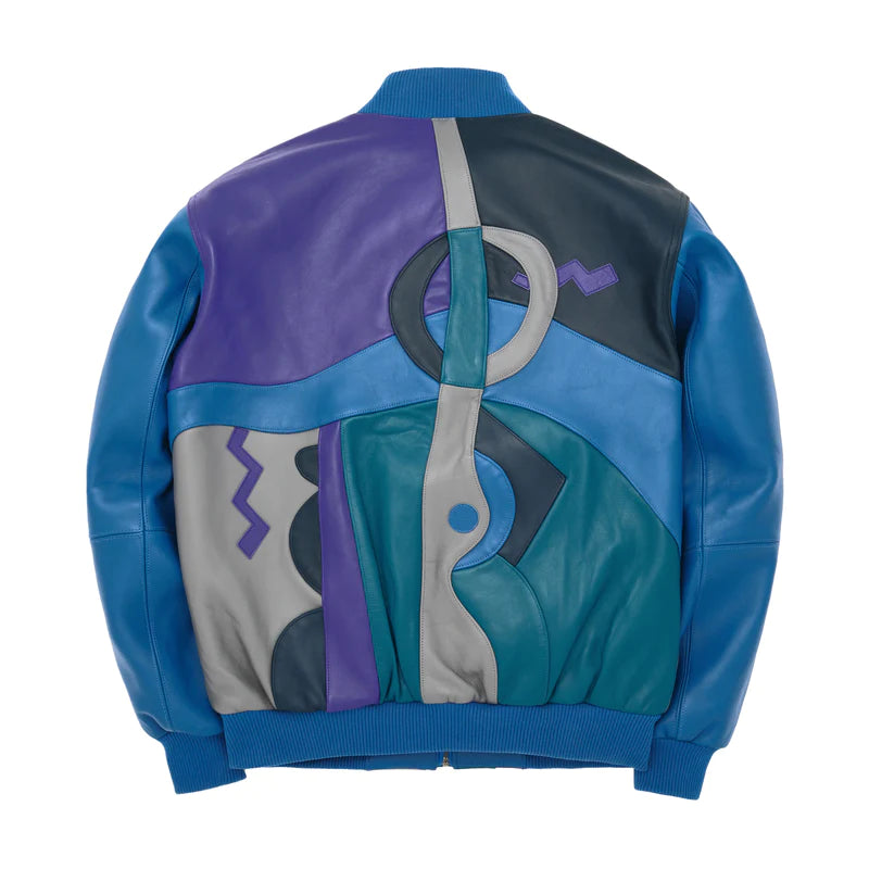 Pelle Pelle Men Picasso Leather Jacket | Blue Jacket view 2