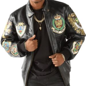 Pelle Pelle 1978 Patched Leather Jacket view 3