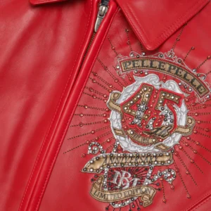 Pelle Pelle Red Collectors Series Jacket | Pelle Pelle view 3