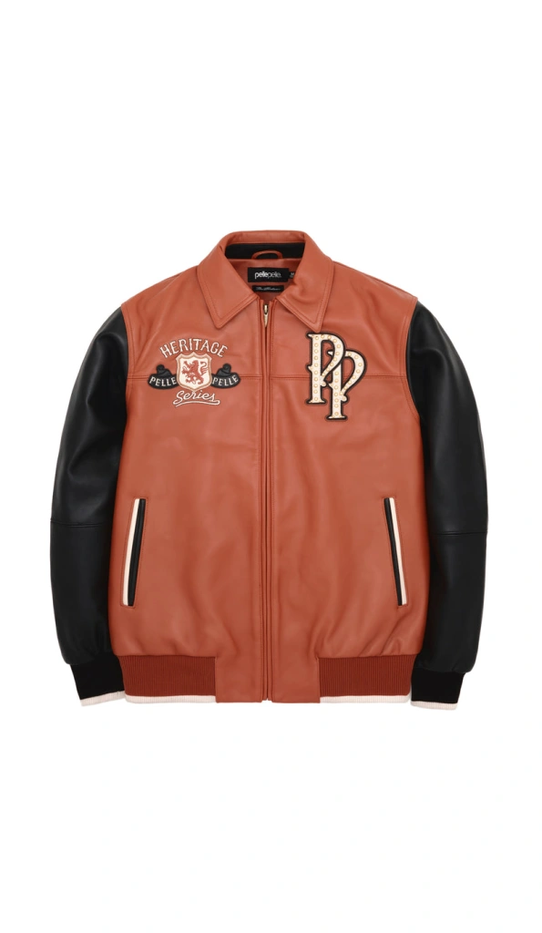 Pelle Pelle Brown Heritage Jacket | Pelle Pelle Store