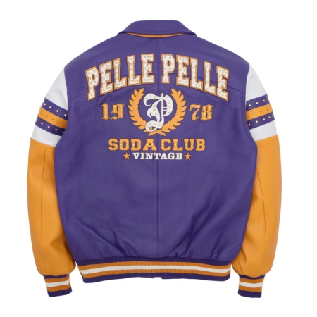 Pelle Pelle Vintage Soda Club Leather Jacket