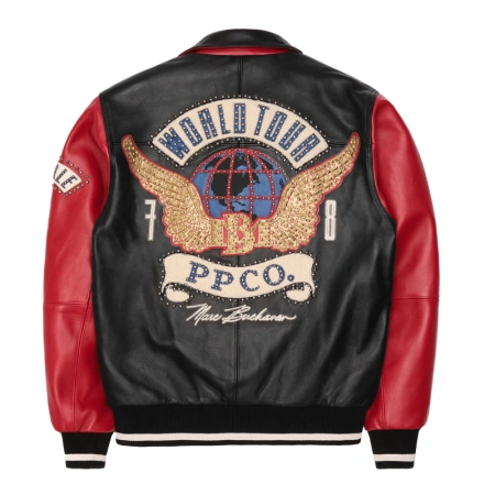 Pelle Pelle Red World Tour Jacket | Pelle Pelle Store, PellePelle Jacket, Pelle Pelle Leather Jacket, Leather Jacket, Red Jacket, Pelle Pelle World Tour Jacket,World Tour Jacket,Red World Tour Jacket