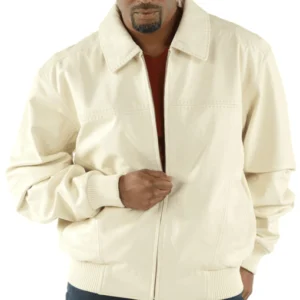 Pelle Pelle Cream Butter Soft Leather Jacket