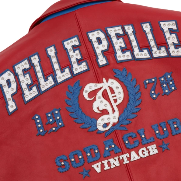 Pelle Pelle Red Vintage Arches Jacket | Pelle Pelle Store