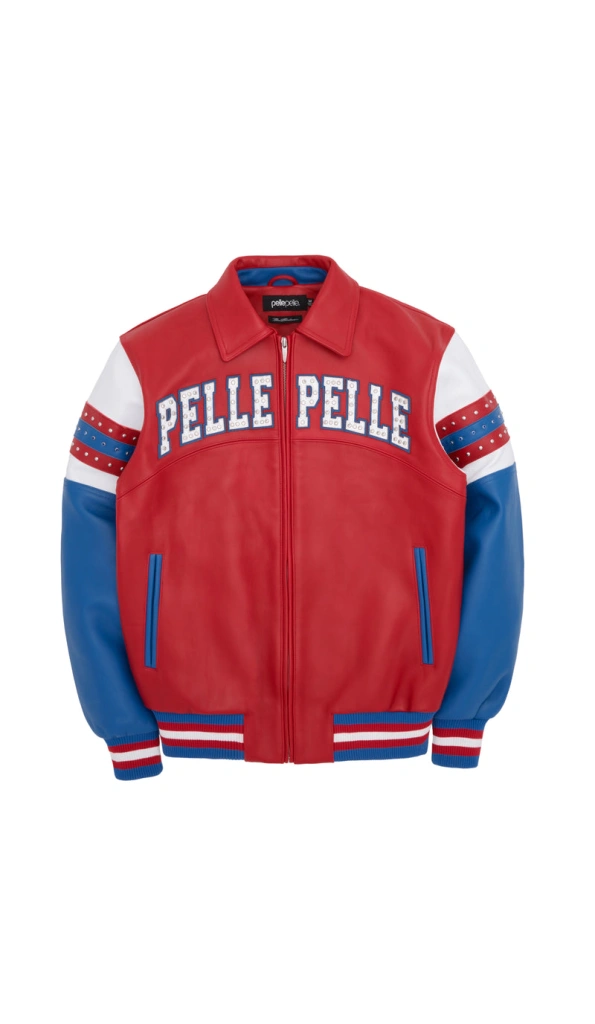 Pelle Pelle Red Vintage Arches Jacket | Pelle Pelle Store