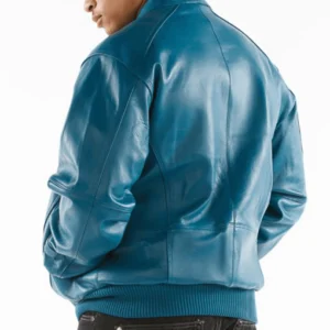 Pelle Pelle Aqua Blue Leather Jacket view 2
