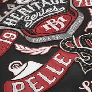 Pelle Pelle Red Soda Club Heritage Jacket |Pelle Pelle Store view 5
