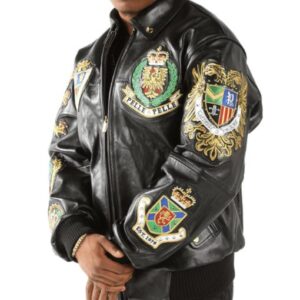Pelle Pelle 1978 Patched Leather Jacket