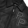 Pelle Pelle Black Stone Leather Jacket | Pelle Pelle Store