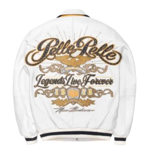 Pelle Pelle White Legends Live Forever Jacket view 2