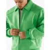 Pelle Pelle Basic Green Plush Jacket | Pelle Pelle Store