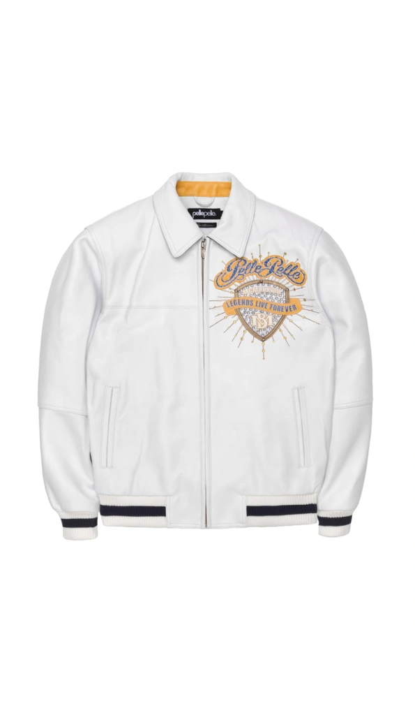 Pelle Pelle White Legends Live Forever Jacket