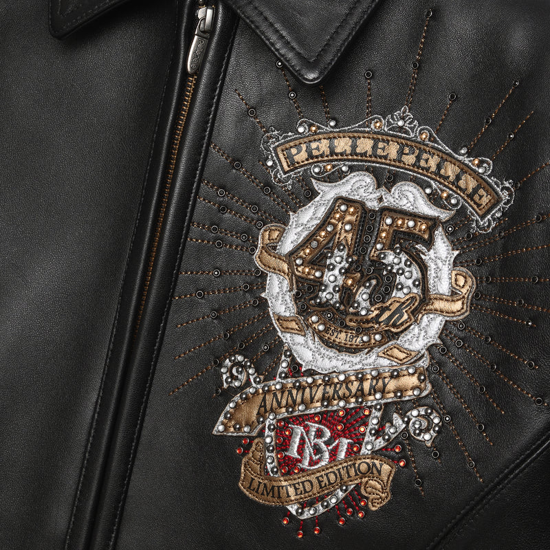 Pelle Pelle Black 45th Collectors Series Jacket view 4