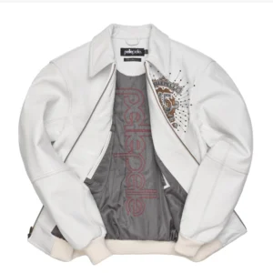 Pelle Pelle White Collectors Series Jacket | Pelle Pelle Store view 2