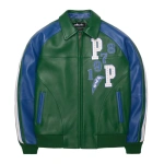 Pelle Pelle Green Soda Club Tiger Jacket | Pelle Pelle Store,Pelle Pelle Green Jacket,Green Jacket,Green Leather Jacket, Leather Jacket, Soda Club Jacket,Green Tiger Jacket, Tiger Leather Jacket,