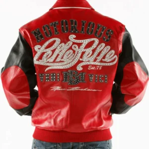 Pelle Pelle Red and Black Leather Jacket view 2
