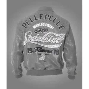 Pelle Pelle Grey Soda Club Jacket view 1