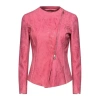 Pelle Pelle Women Ovine Pink Biker Jacket