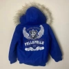 Kids Blue Wool Jacket