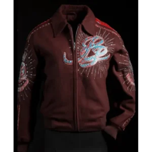 Pelle Pelle Maroon 35th Anniversary Wool Jacket view 1