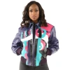 Pelle Pelle Picasso Purple Pink Blue Jacket