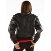 Pelle Pelle Glowing Black Leather Jacket MB Bomber