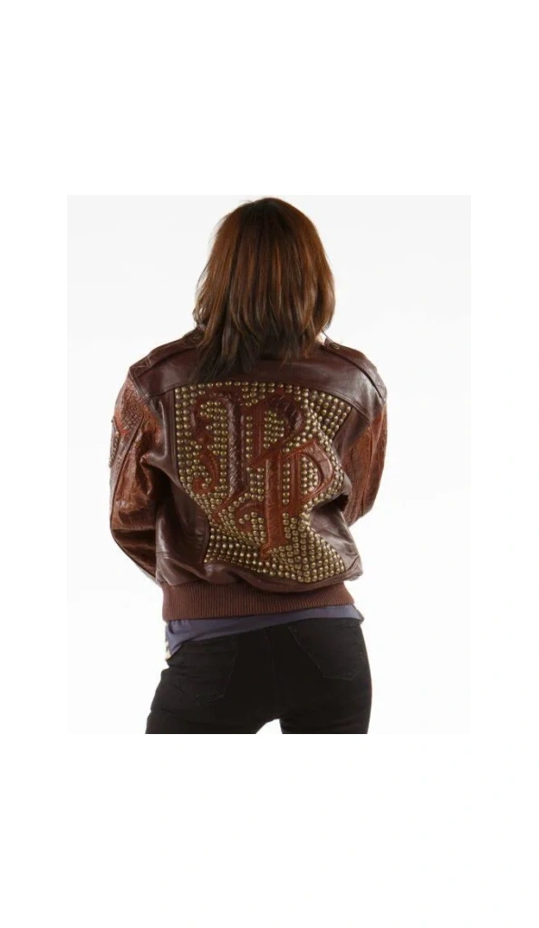 Pelle Pelle Glowing Brown Leather Jacket MB Bomber
