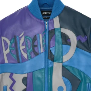 Pelle Pelle Picasso Blue Jacket | Plush Jacket view 3