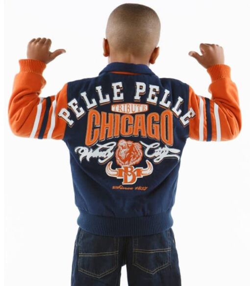 Pelle Pelle Kids Windy City Chicago Jacket | MB Wool Jacket