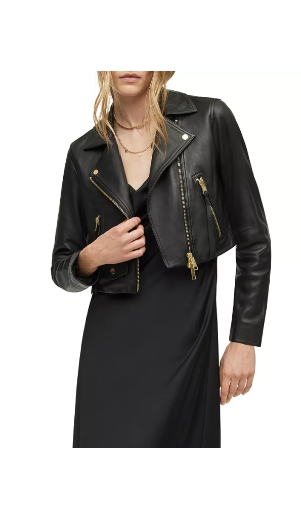 Pelle Pelle Women Cropped Leather Jacket | Pelle Pelle Store