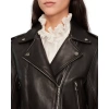 Pelle Pelle Black Cropped Leather Jacket | Pelle Pelle Store