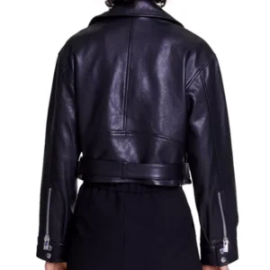 Pelle Pelle Cropped Leather Jacket | Pelle Pelle Store view 3