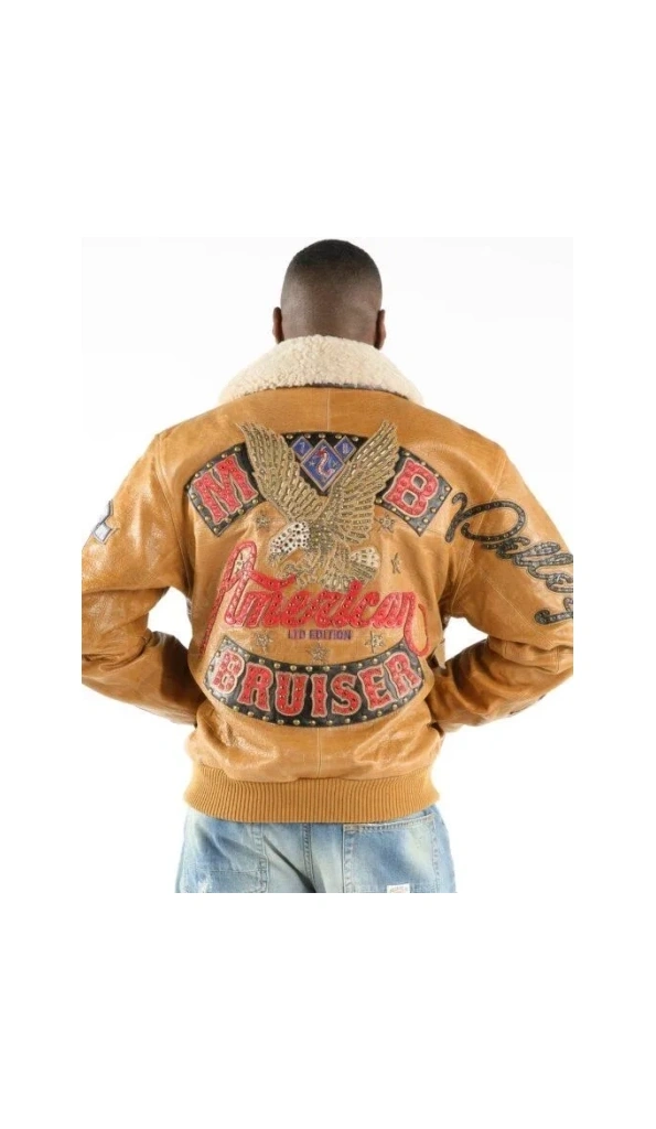 Pelle Pelle Mustard American Bruiser Jacket | Leather Jacket