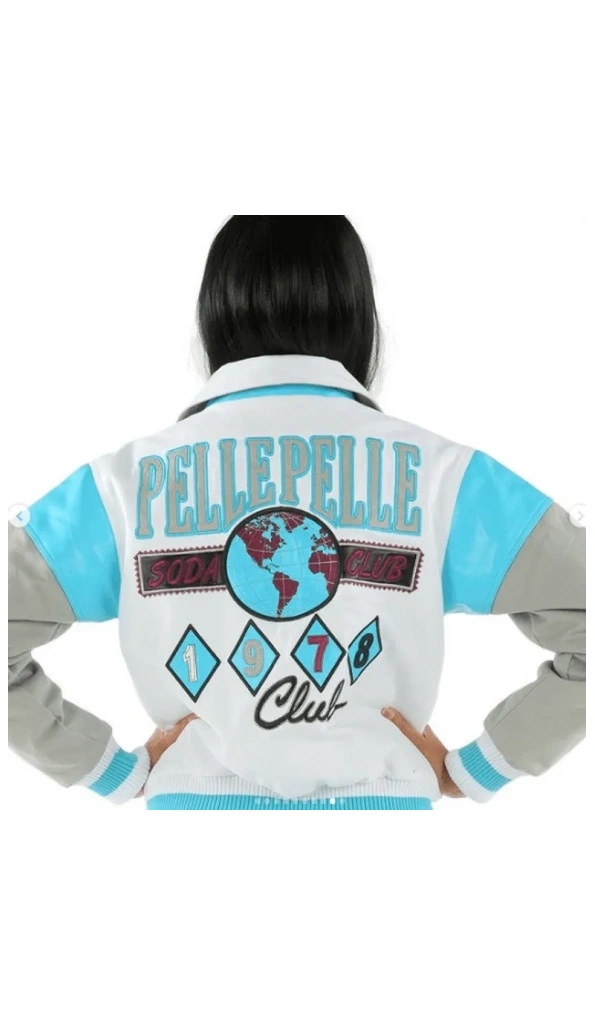 Pelle Pelle Women Soda Club Leather Jacket | Varsity Jacket