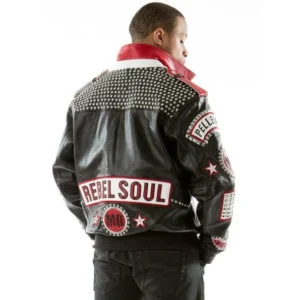 Pelle Pelle Men Rebel Soul MB Jacket | Studs Leather Jacket view 4