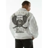 Pelle Pelle White Leather Men Jacket