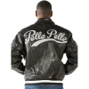 Pelle Pelle Black MB Leather Varsity Jacket