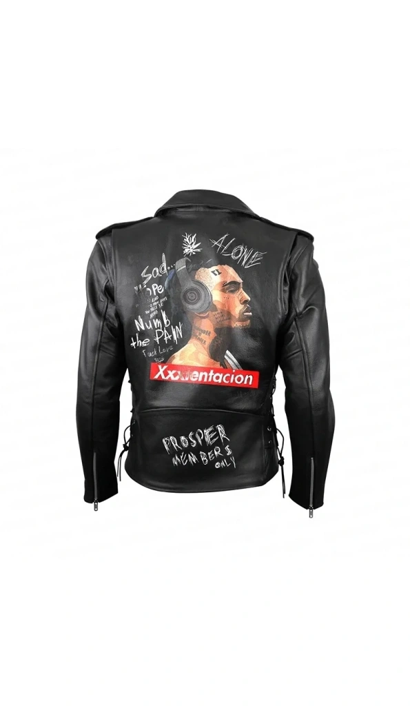 Pelle Pelle Black XXXtentacion Leather Jacket | Men & Women