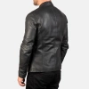 Men Black Biker Leather Jacket | Pelle Pelle Store