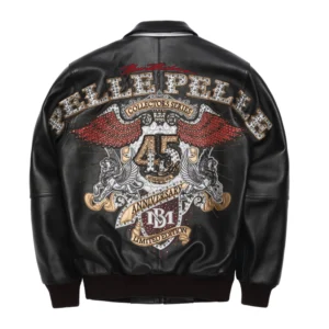 Pelle Pelle Black 45th Anniversary Jacket | Leather Jacket view 3