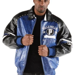 Pelle Pelle Soda Club Leather Studded Jacket