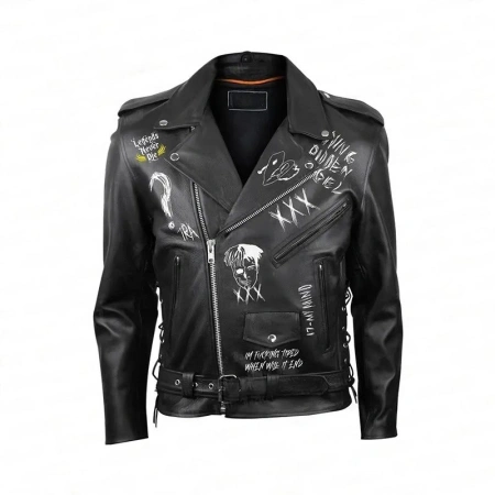 Pelle Pelle Black XXXtentacion Leather Jacket