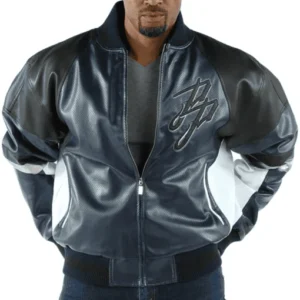 Pelle Pelle Movers And Shakers Men Jacket | Navy Blue Jacket