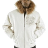 Pelle Pelle White Forever Fearless Jacket