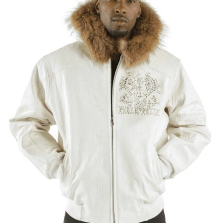 Pelle Pelle White Forever Fearless Jacket