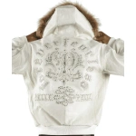 Pelle Pelle White Forever Fearless Jacket